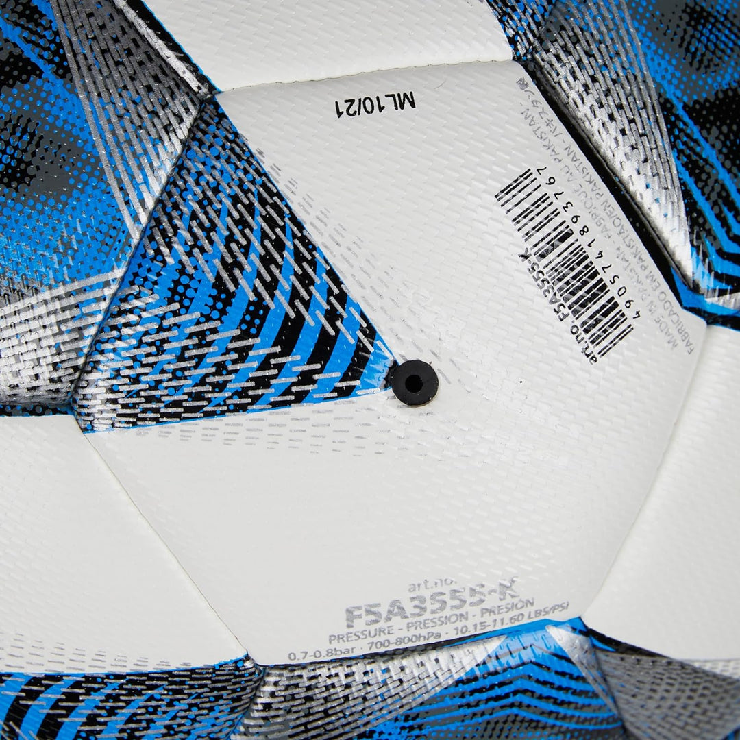 Molten Trainingsball-F5A3555-K weiss/blau/Silber 5