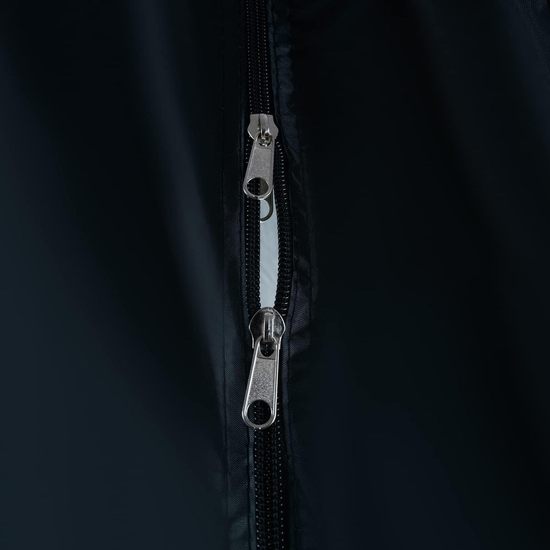 Duschzelt Umkleidekabine WC Zelt 4in1 Pop-Up Camping Schwarz Wasserdicht mit Tasche & Zubehör - Mobi