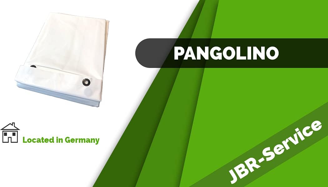 Pangolino Abdeckplane Gewebeplane Holzplane PVC-FREI XPO TYP 270 (4x8 m - 32 m²), 4x8 m - 32 m²