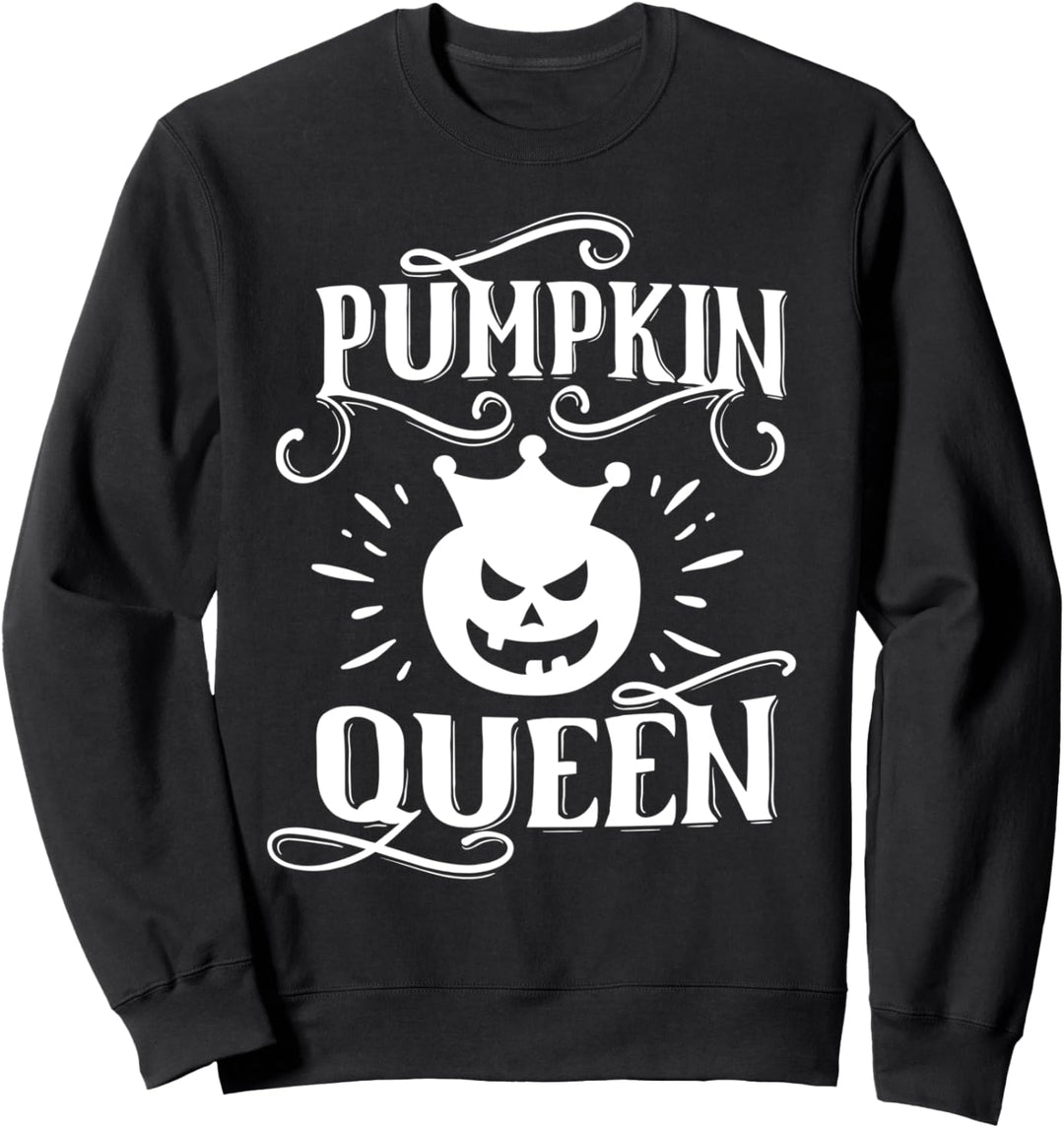 Pumpkin Queen Thing Funny Halloween Party Sweatshirt