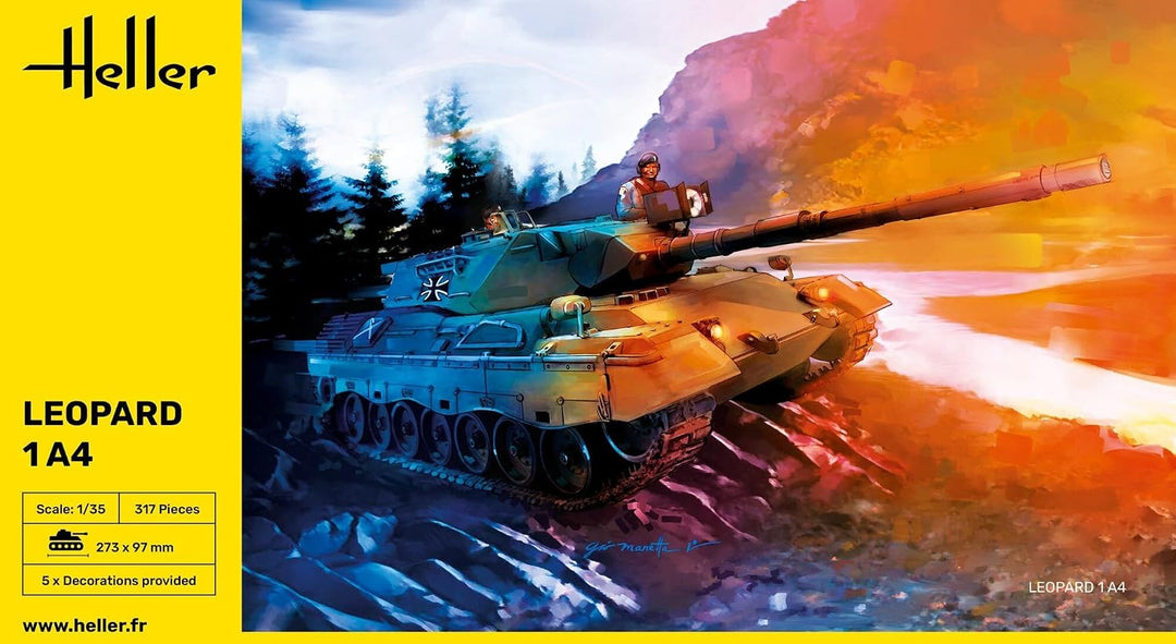 Heller 81126 Leopard 1A4 1/35