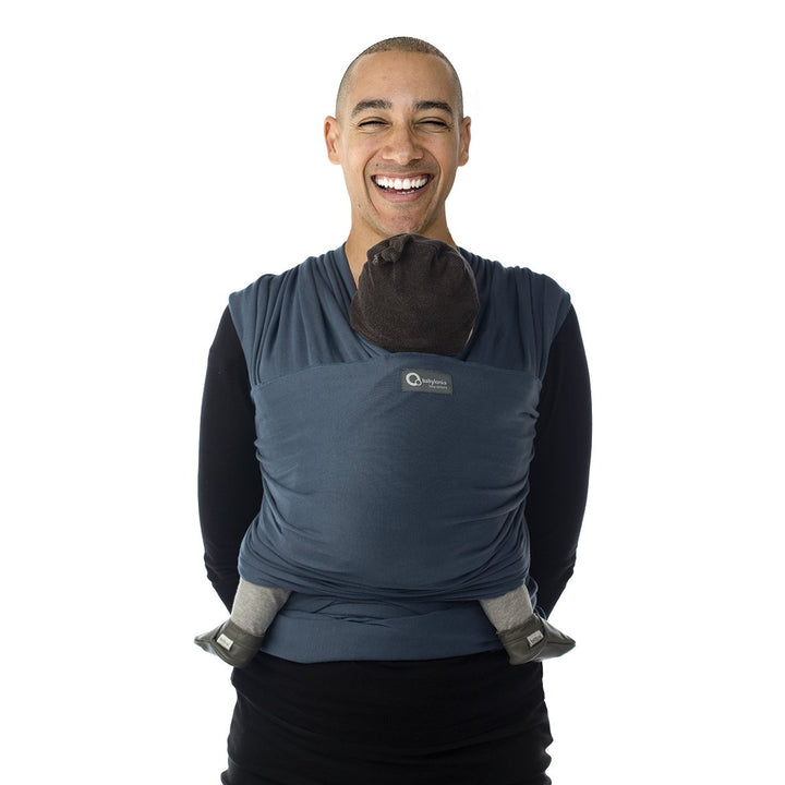 Babylonia BDDTS 911 - Tragetuch Tricot-Slen, Farbe: jeansblau, Jeansblau