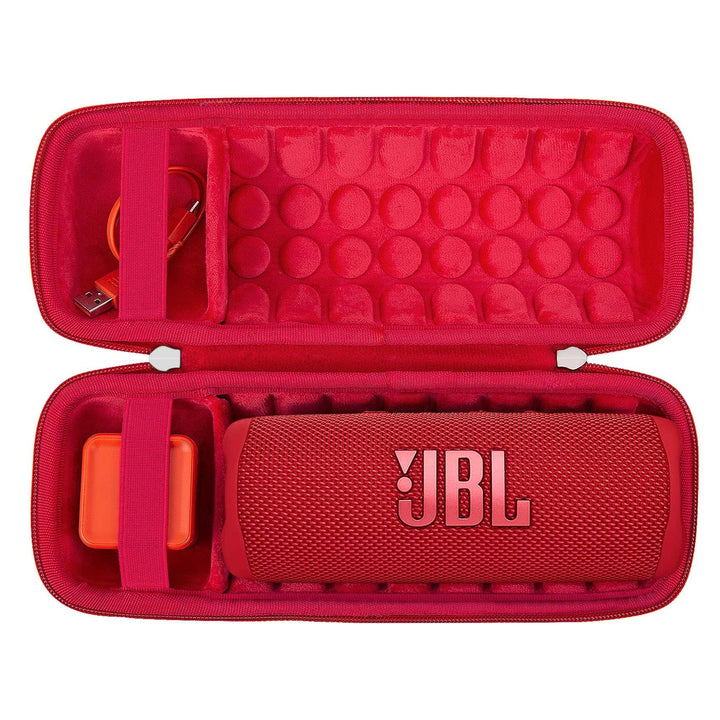 Khanka für JBL Flip 7 / Flip 6 wasserdichte tragbare Bluetooth-Lautsprecher Hartschalen-Reise-Aufbew