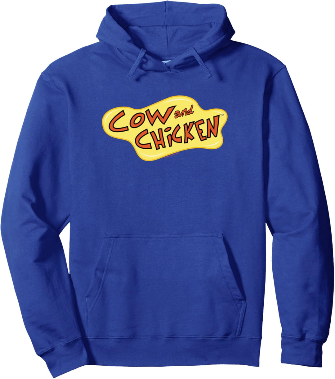 Cow and Chicken Cow Chicken Logo Pullover Hoodie