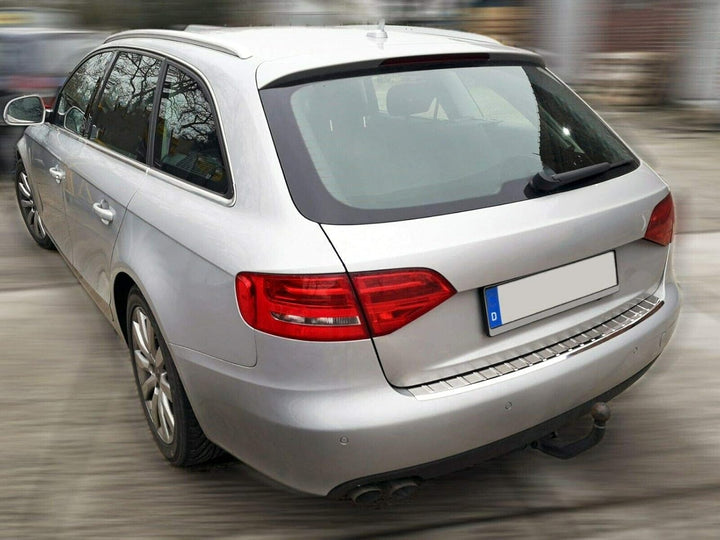 Ladekantenschutz Edelstahl CHROM kompatibel für AUDI A4 B8 8K AVANT 2007-2015 | mit Abkantung | prem