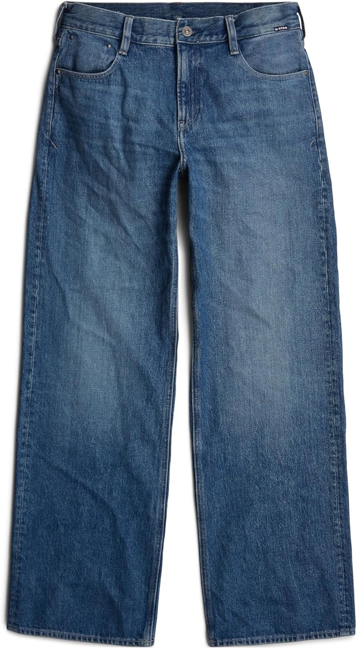 G-STAR RAW Damen Judee Loose Jeans 23W / 28L Blau Faded Harbor D22889 D436 D331, 23W / 28L Blau Fade