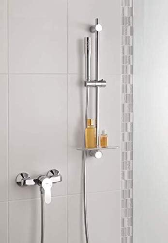 GROHE Start Edge - Einhand- Brausebatterie (S-Anschlüsse, variable Mengenbegrenzung, Long-Life 46 mm