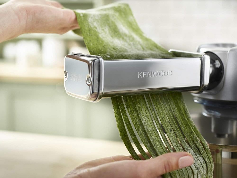 Kenwood KAX983ME Pasta-Schneideaufsatz Trenette, Küchenmaschinen-Zubehör, silber
