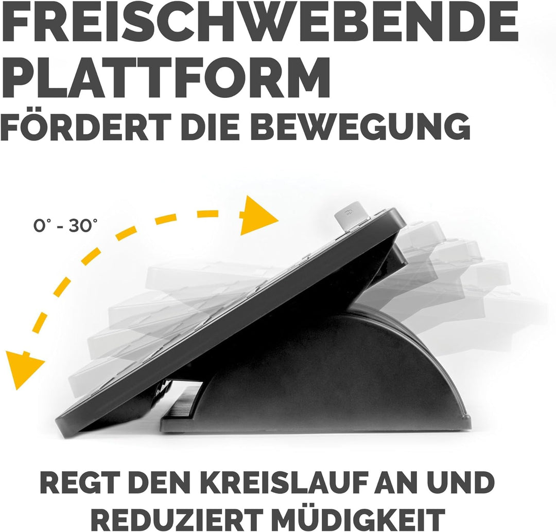 Fellowes Fussstütze Office Suites - mit antibakteriellem Microban Schutz - flexibel verstellbar und