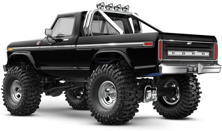 TRAXXAS TRX-4M Ford F150 schwarz 4x4 Lifted 1/18 Crawler RTR Brushed, mit Akku und USB Ladegerät
