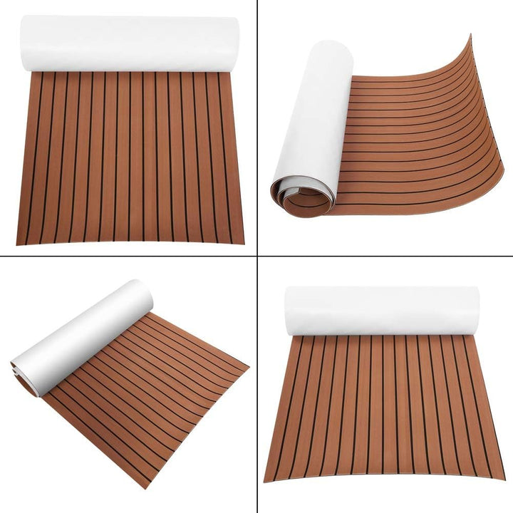 Auto-EVA-Schaumstoff-Kunstteak-Bodenbelag, SE-Klebestoff, Teak-Bodenbelag, Marine-Bodenbelag, Teppic