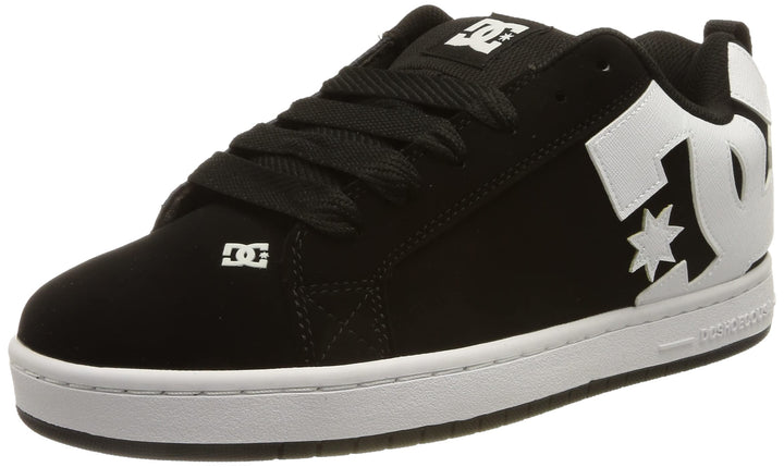 DC Shoes Herren Court Graffik Sneaker 44 EU Schwarz Black 001, 44 EU Schwarz Black 001