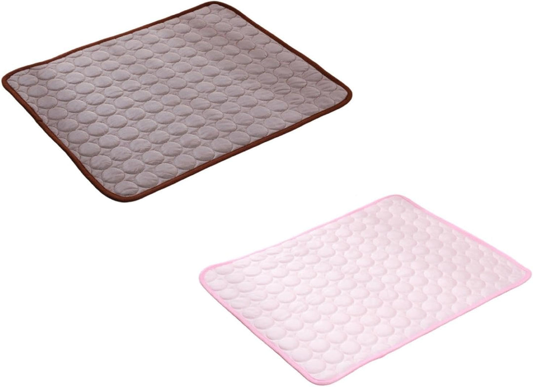 Generisch 2PC Kühlmatte für Hunde Hund Kühlung Matte Pads Kühl Hundedecke Hunde Kühlkissen selbstküh