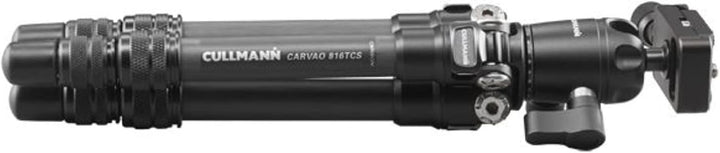 CULLMANN - 56814 - CARVAO 816TCS - Reisestativ aus Carbon - Max. 70,5cm Auszugshöhe - Packmass 27cm