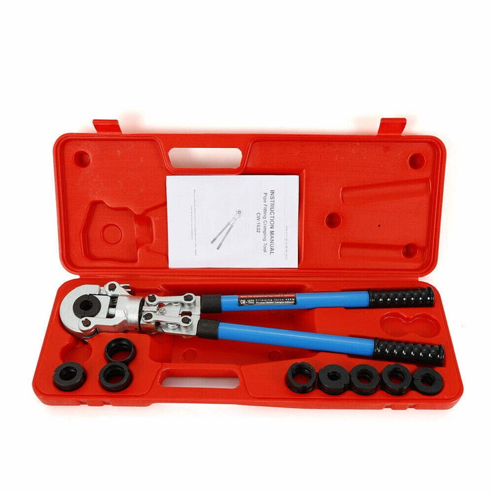 LENJKYYO Presszange Rohrpresszange V-Kontur &TH-Kontur 12-28mm 16-32mm für Verbundrohr