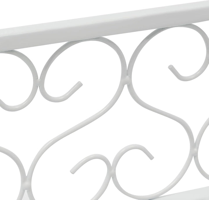 Industrial Vintage Bar schwimmende Regal 120x30cm Weiss Bar schwimmende Regale für Wand Decke montie