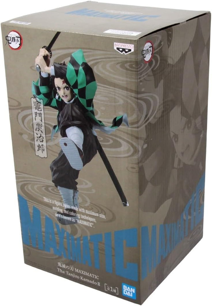 BANPRESTO Maximatic: Demon Slayer Kimetsu No Yaiba - The Tanjiro Kamado II Statue (19cm) (18454)