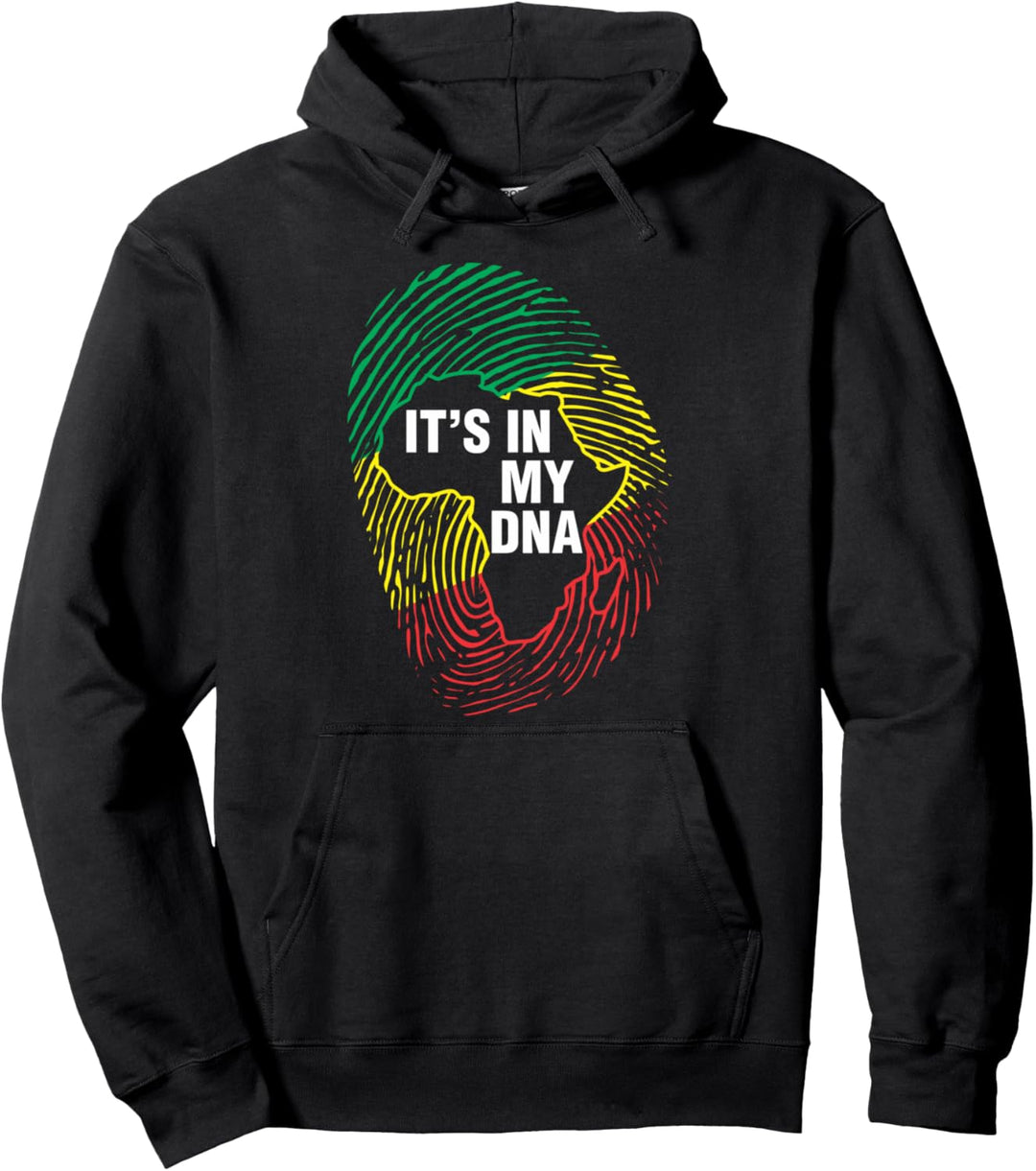 Afrika ist in meiner DNA Afroamerikaner Black Pride Pullover Hoodie