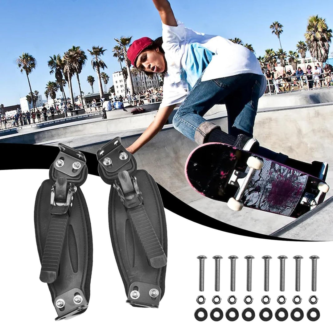 Mountain Skateboard Fusshalter, Skateboard Fussgurt, Mountainboard Fussgriff, Skateboard Fuss Sicher