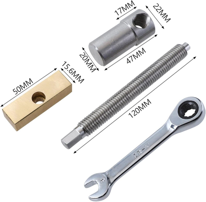 2 Stück Tisch-Werkbank, Werkbank Klemme für 20-mm-Loch, DIY-Positionierung, Holzbearbeitung, verstel
