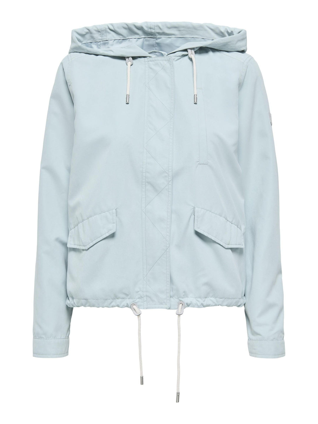 ONLY Damen Onlskylar Hood Spring Jacket Cc OTW Jacke, M Gray Mist