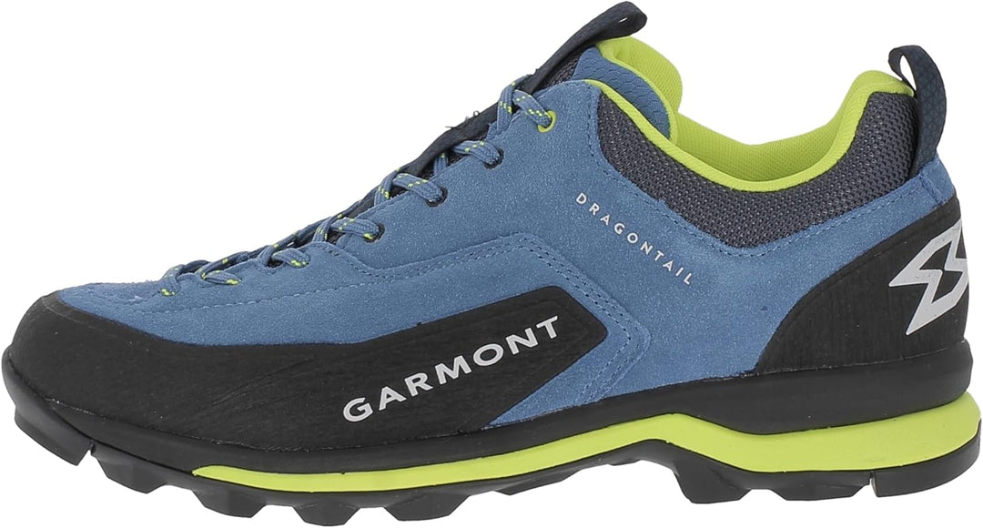 GARMONT Herren DragontailSneaker 44.5 EU Coronet Blue Primerose Green, 44.5 EU Coronet Blue Primeros