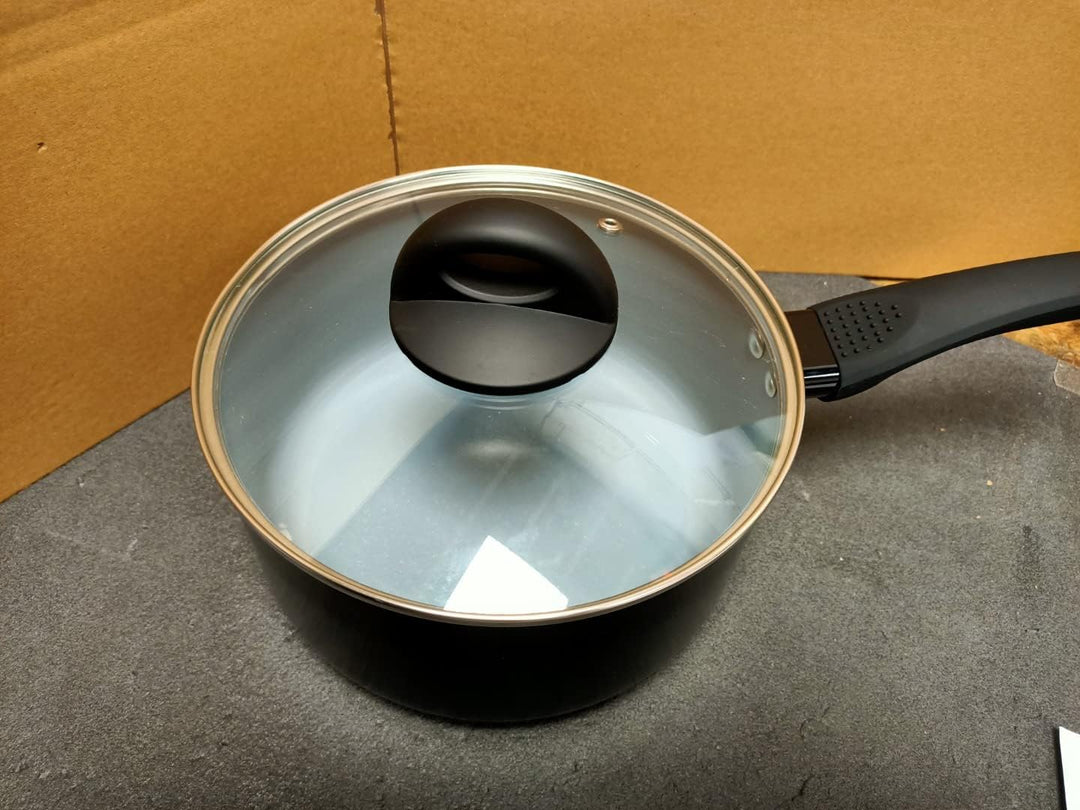MASTERCLASS Antihaftbeschichteter Öko-Kochtopf aus Keramik, für Induktionskochfelder geeignet, 20 cm