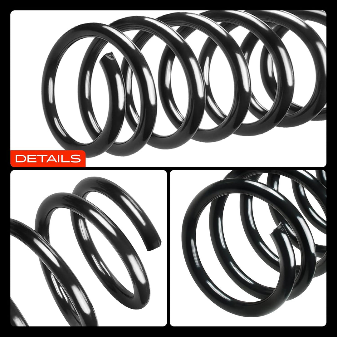 Frankberg 2x Federn Fahrwerksfeder Hinterachse Links Rechts Kompatibel mit XC60 156 2008-2017 Replac