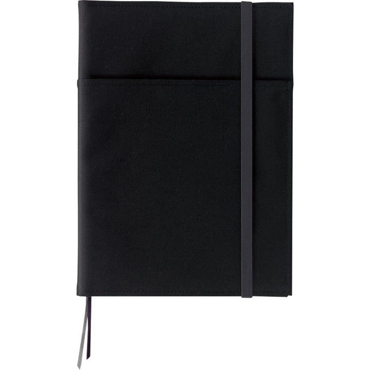 Kokuyo Systemic Notizbuch, nachfüllbar, Doppelring-Notizbuch mit Kantenüberzug, Semi B5 (17,8 x 24,9