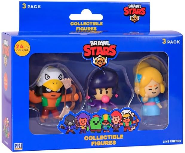 Brawl Stars BRW2021 Brawl Figur (3-Pack)