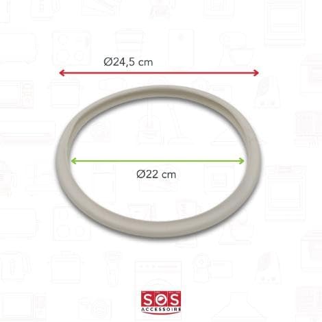 Fagor FAG-009 Silikon-Dichtungsring Dichtring für Schnellkochtopf °22cm