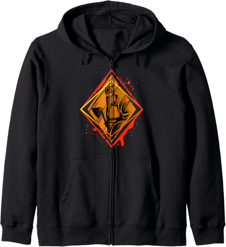 Viking Axe Geschenk Mythologie Viking Kapuzenjacke