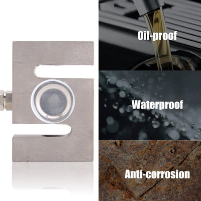 Zugdruckkraftsensor 1000 kg S-Typ-Wägezellensensor für Mischstation, Mischmaschine usw.