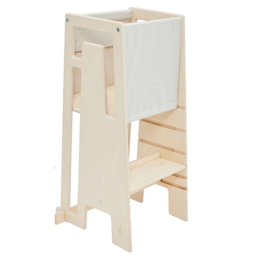 Tuki Entdeckertuch - Rausfallschutz für Tuki Lernturm | Original Schweizer Design, 100% Baumwolle, A