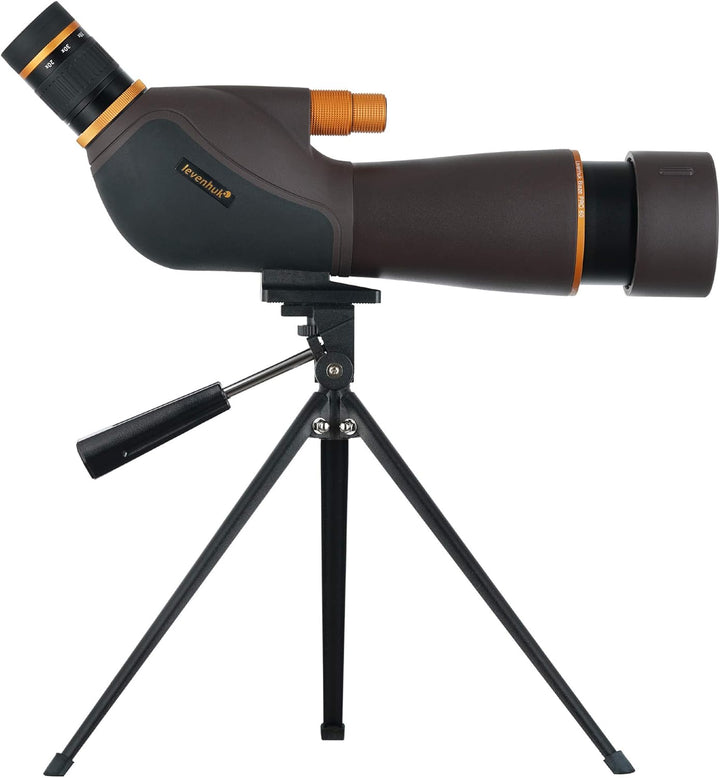 Levenhuk Blaze PRO 60 Wasserdichtes Zoom Spektiv mit Durchgehend Mehrfachvergüteter Optik, Winkeloku