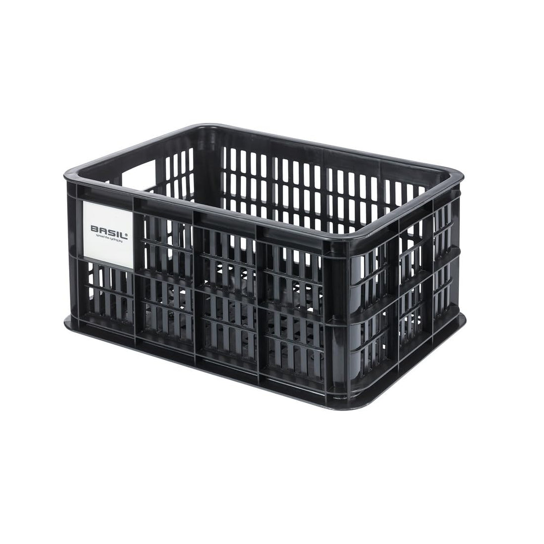 Basil Fahrradkiste MIK S 17.5 l Schwarz, 17.5 l Schwarz