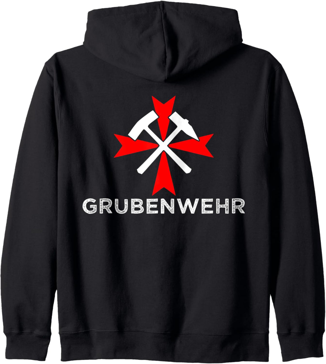 Grubenwehr - Bergmann T-Shirt Kapuzenjacke