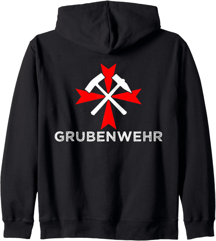 Grubenwehr - Bergmann T-Shirt Kapuzenjacke