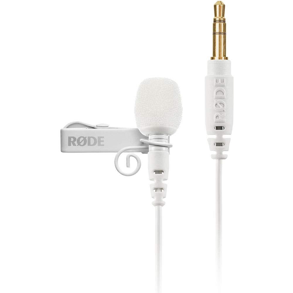 RØDE Lavalier GO White Broadcast, Videoaufnahmen, Content Creationt und im Studio (weiss) Lavalier G