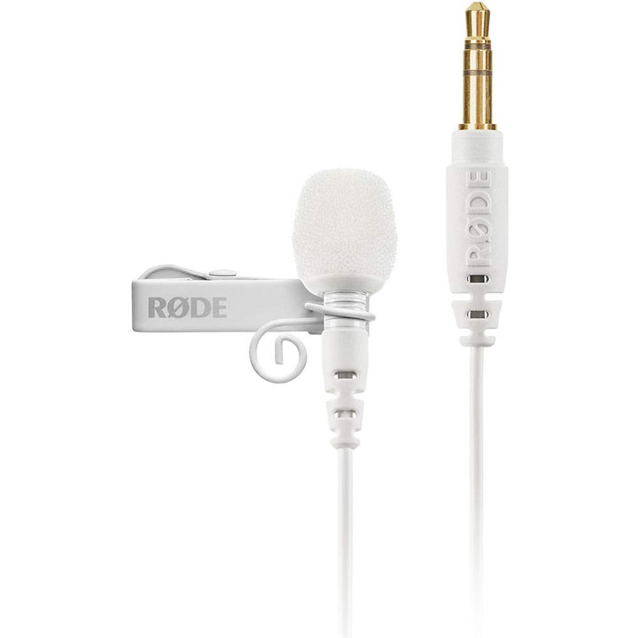 RØDE Lavalier GO White Broadcast, Videoaufnahmen, Content Creationt und im Studio (weiss) Lavalier G