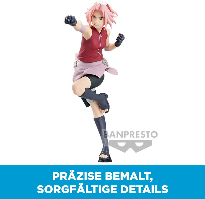 BANPRESTO Naruto Shippuden - Haruno Sakura - Figurine Vibration Stars 16cm