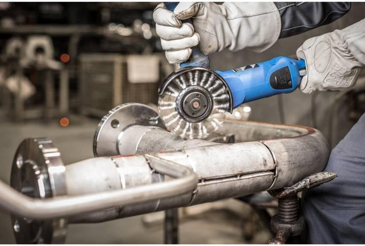 PFERD COMBITWIST Rundbürste gezopft RBG | Ø 125x12mm M14 Edelstahl-Draht-ø 0,35 | 43303053 – für Win