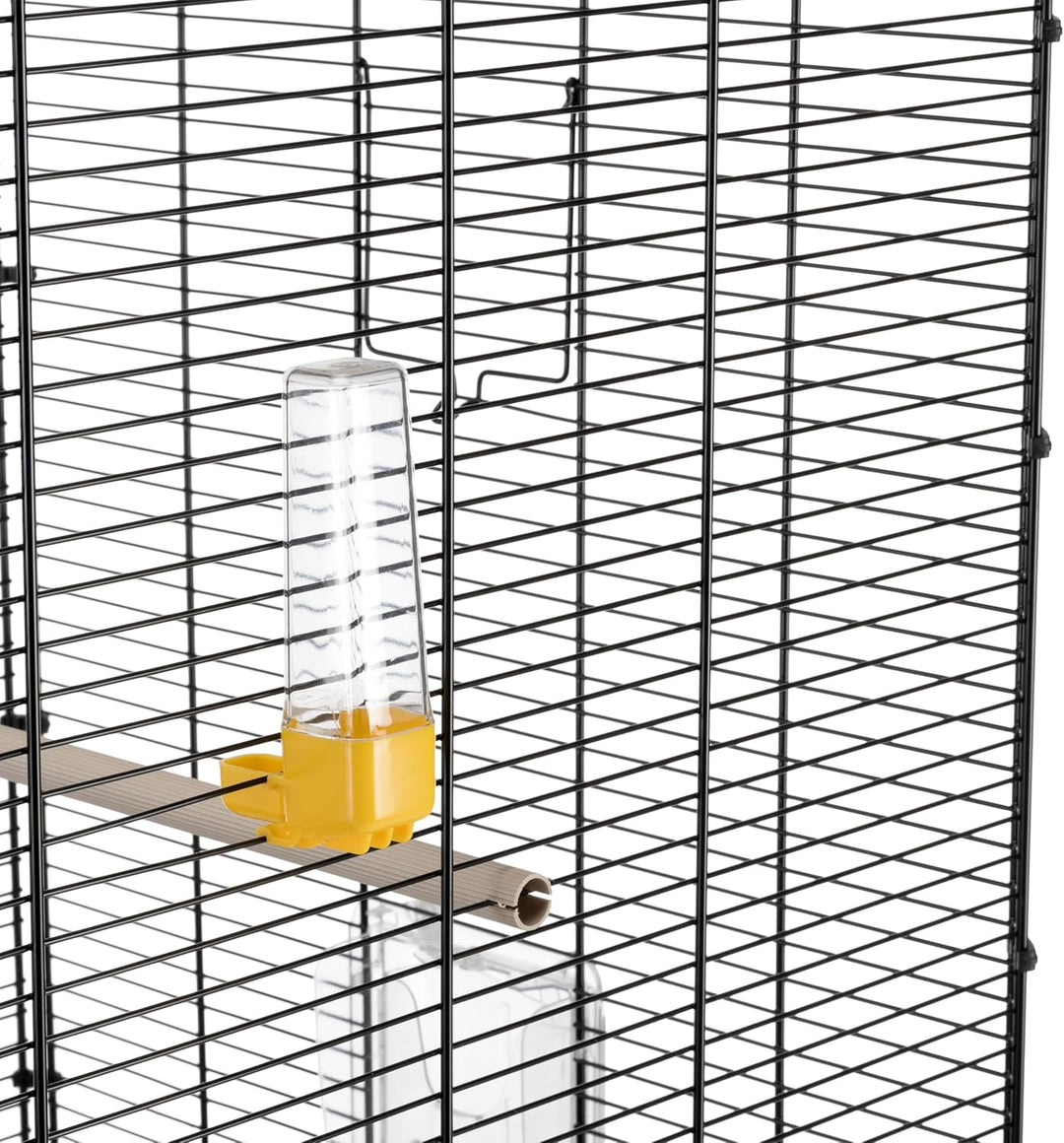 Ferplast Vogelheim für Kanarienvögel, Sittiche und kleine Exoten, Masse: 87 x 46,5 x 70 cm,