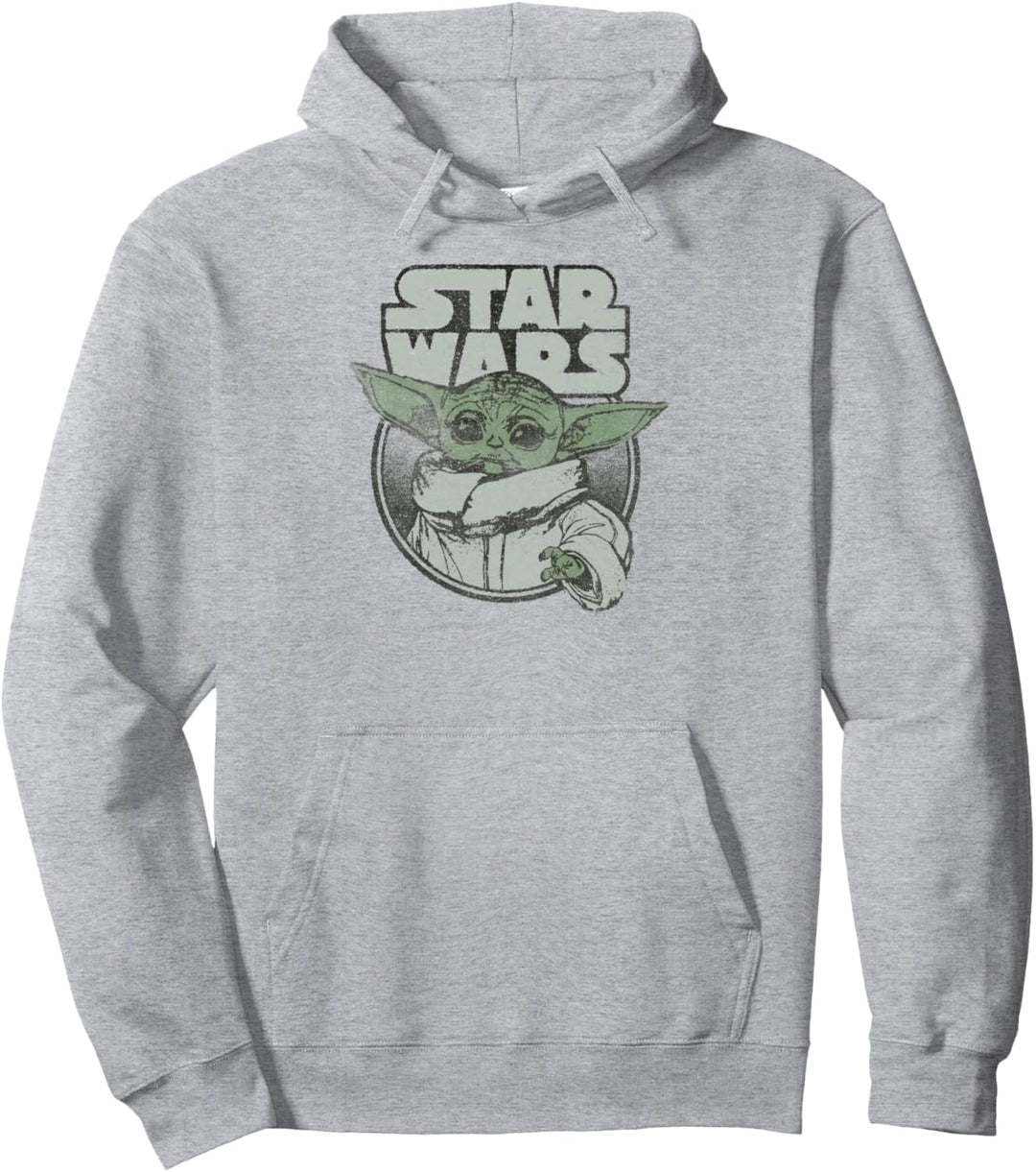 Star Wars Mandalorian The Child Old Space Baby Pullover Hoodie