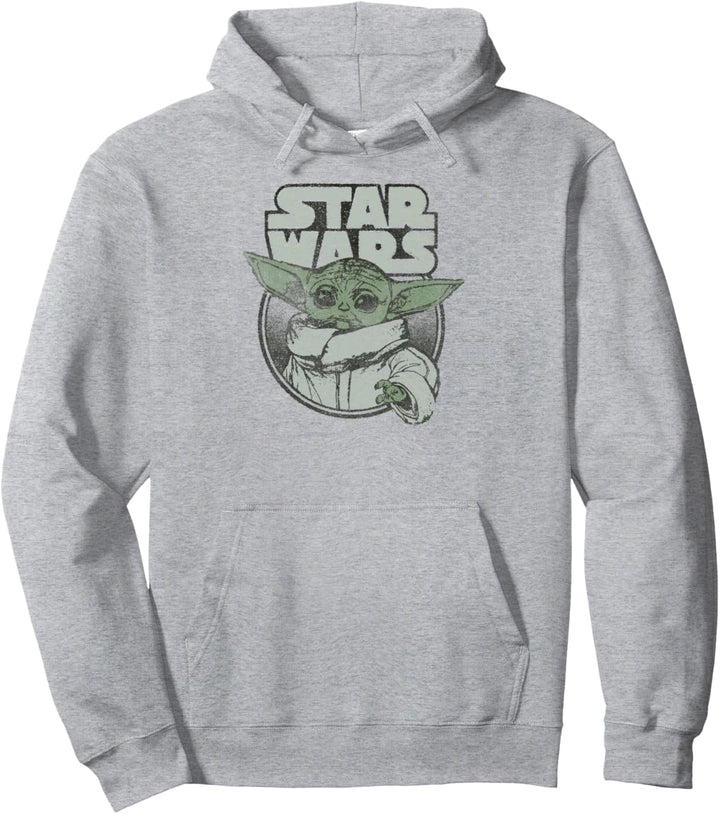 Star Wars Mandalorian The Child Old Space Baby Pullover Hoodie