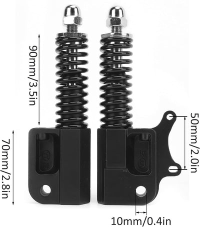 Elektroroller Hydraulischer Federstossdämpfer, 10 Zoll Elektroroller Vordergabel Hydraulische Feders