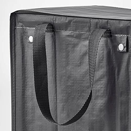 IKEA Dimpa 3er Set - Abfalltrennbeutel Mülltrennsystem Recycling Aufbewahrung für Pfand mit Tragegri