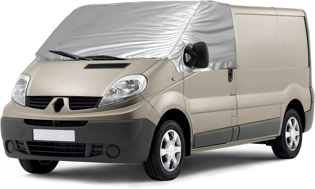 Externe Thermo Scheibenabdeckung passend für Opel Vivaro Renault Trafic N-issan Primastar 2001-2014,