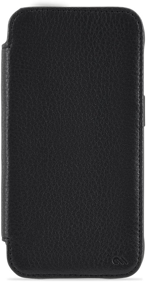 case-mate Wallet Echtleder Bookcase kompatibel mit Apple iPhone 14 Pro Hülle Leder [3 m Fallschutz |