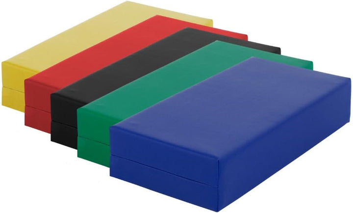 Stufen-Lagerungskissen 50 x 25 x 10cm aus qualitativem Ether-Schaum mit Kunstlederbezug, verstecktem